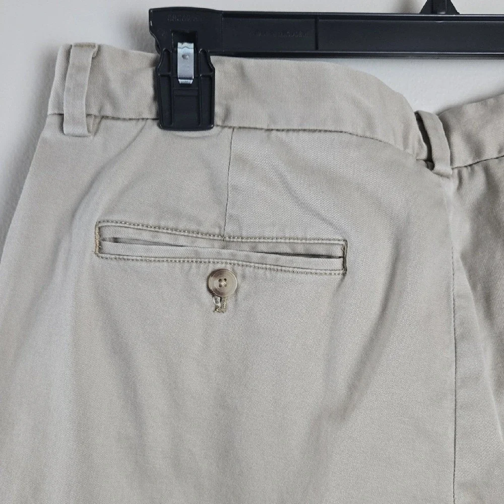 Vineyard‎ Vines Mens Breaker Chino Pants Khaki Tan Stretch Straight 34x32 Logo